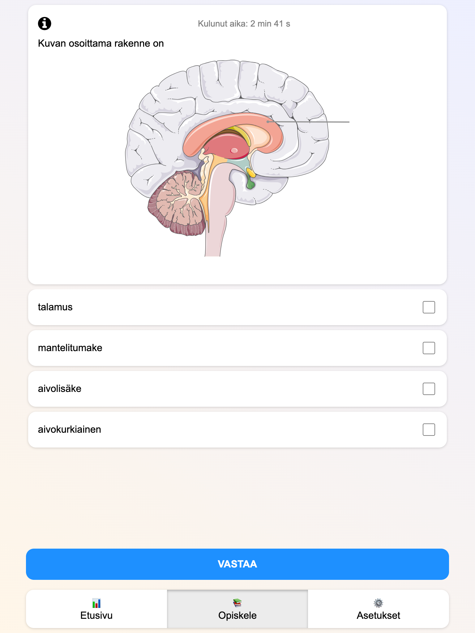 Biologian monivalinta